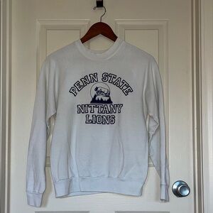 Penn State Nittany Lions white crewneck sweatshirt – Lion Shrine graphic